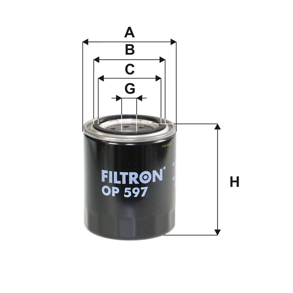 Levně Olejový filtr FILTRON OP 597