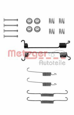 Set accesorii, sabot de frana METZGER 105-0741