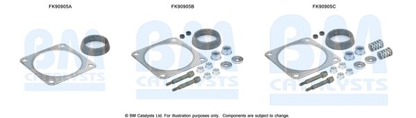 Zestaw montażowy, katalizator BM CATALYSTS FK90905