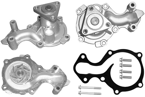 Pompe à eau, refroidissement du moteur