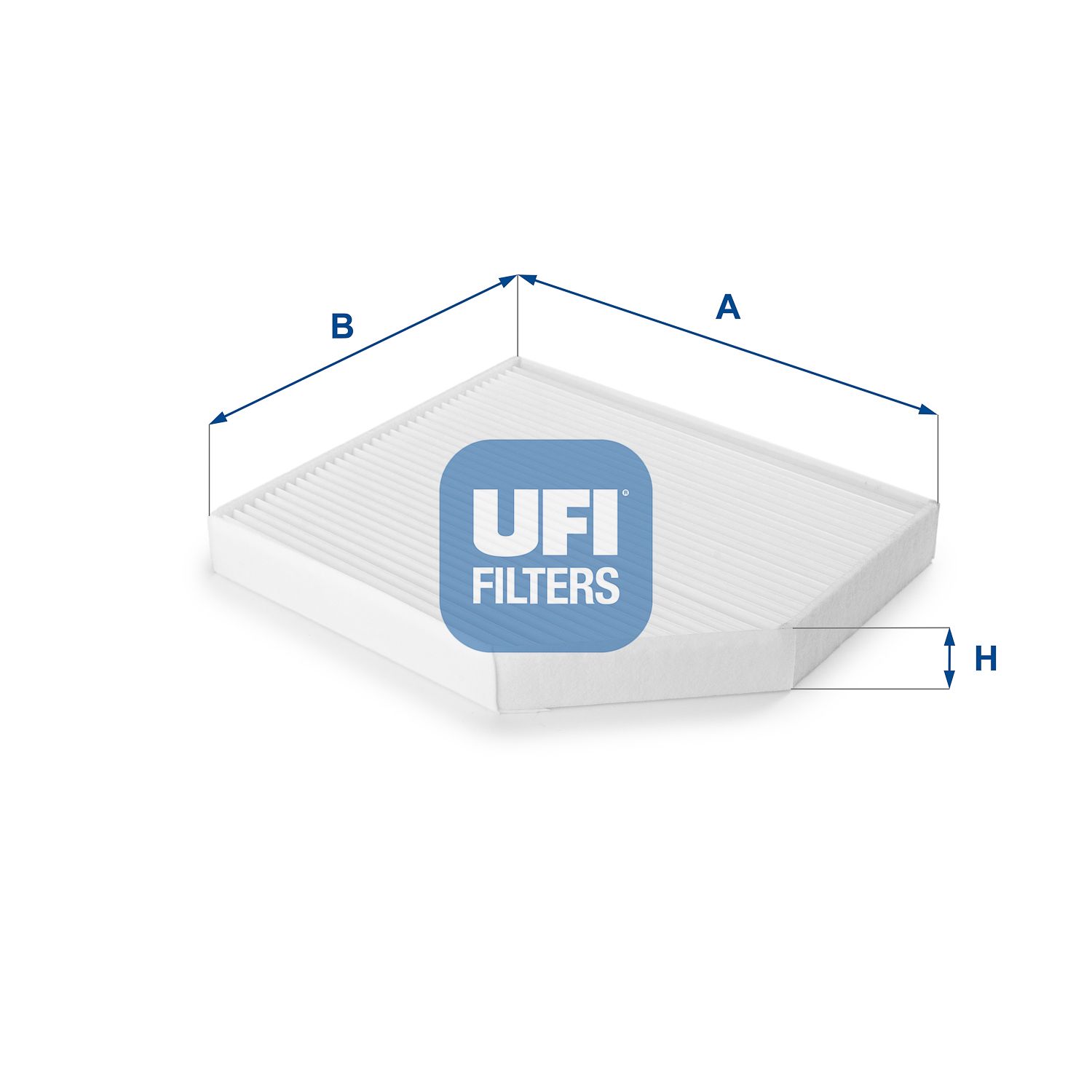 Filtr, vzduch v interiéru UFI 53.153.00