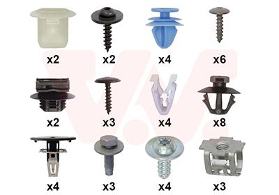 Set montaj, bara protectie VAN WEZEL 0989794