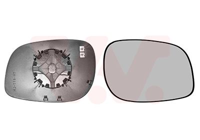 Sklo do zrcátka, vnější zrcátko VAN WEZEL 0248838