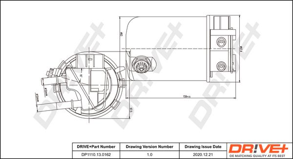 Filtr paliwa DR!VE+ DP1110.13.0162