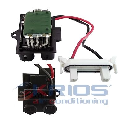 Rezystor wstępny, silnik elektryczny (wentylatora chłodnicy) MEAT & DORIA K109057
