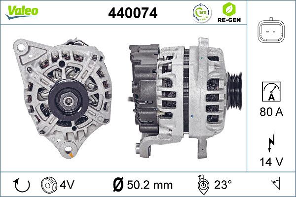 Generator / Alternator VALEO 440074