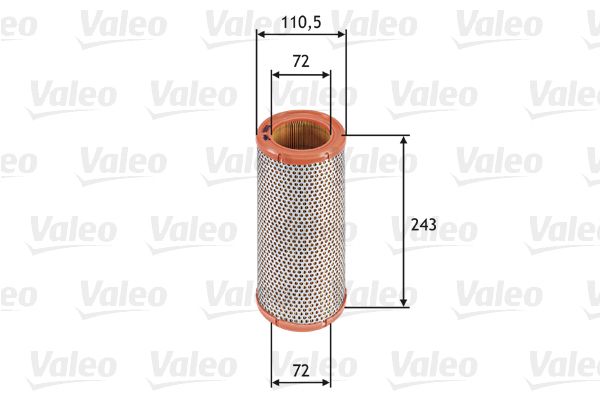 Vzduchový filter VALEO 585612