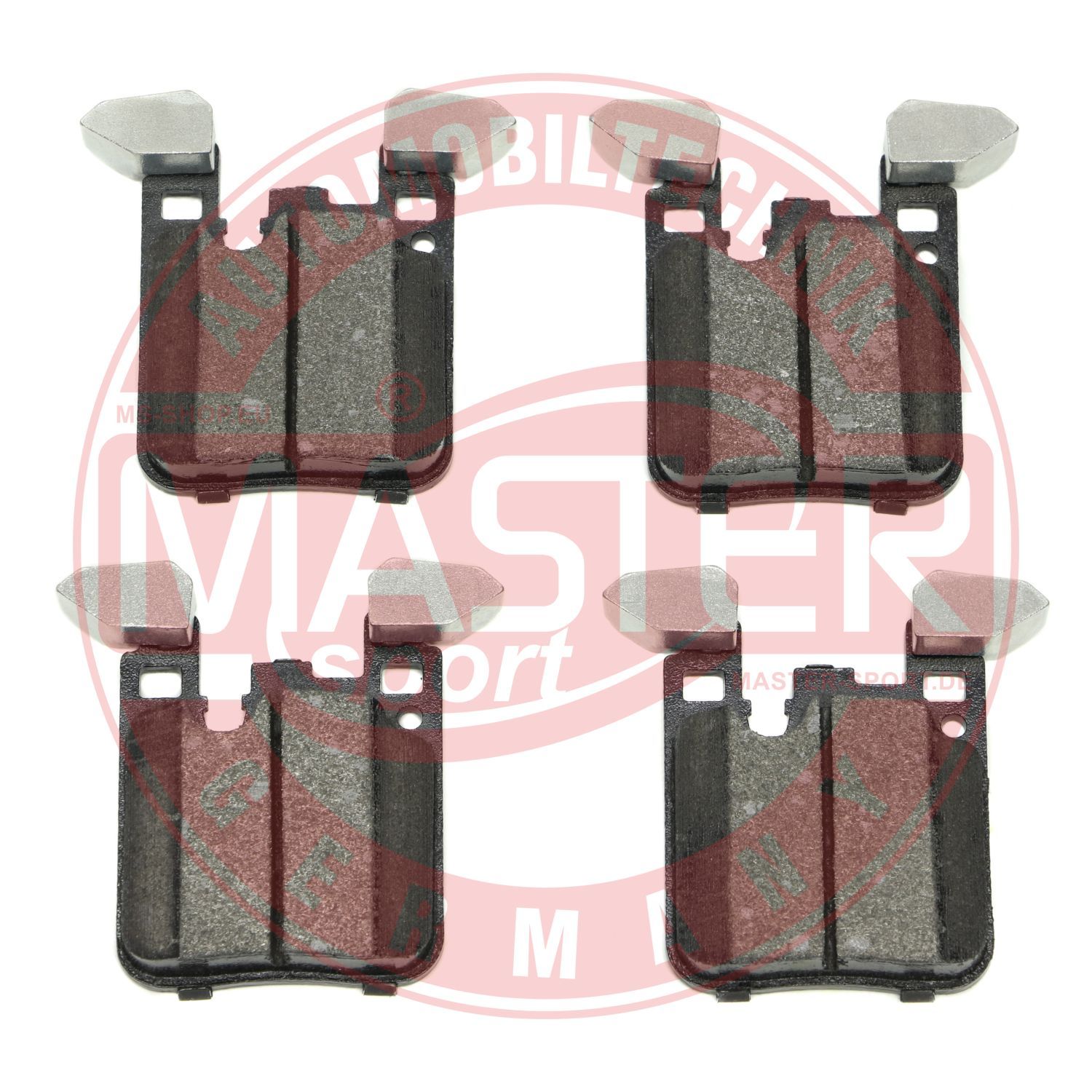 Zestaw klocków hamulcowych, hamulce tarczowe MASTER-SPORT GERMANY 13046048742N-SET-MS