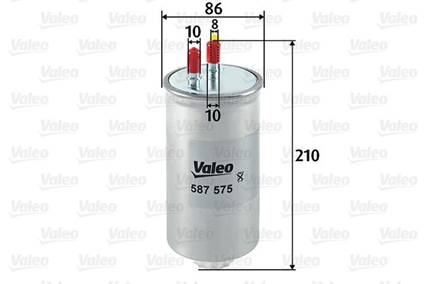 Palivový filter VALEO 587575