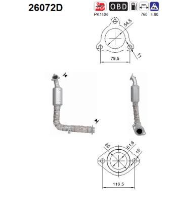 Katalizator AS 26072D