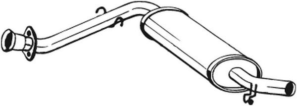 Tłumik przedni BOSAL 200-011