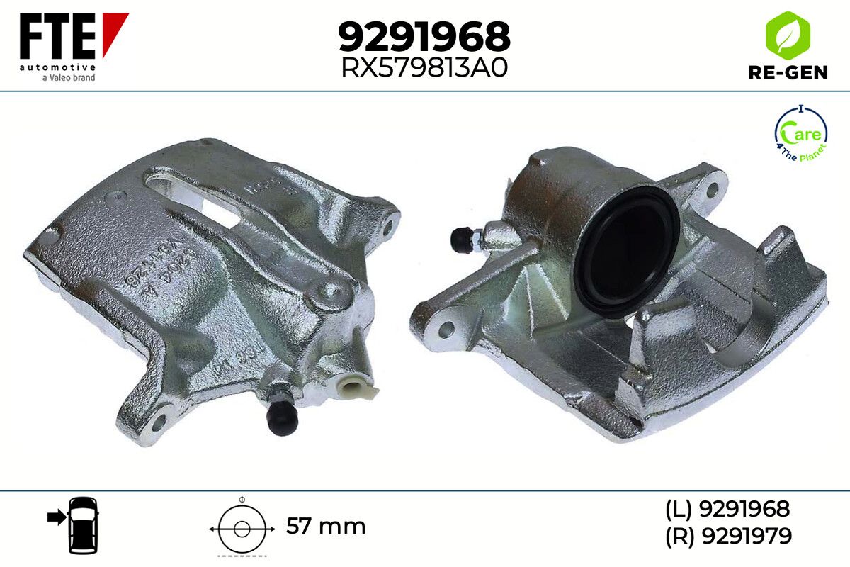 Etrier frana FTE 9291968