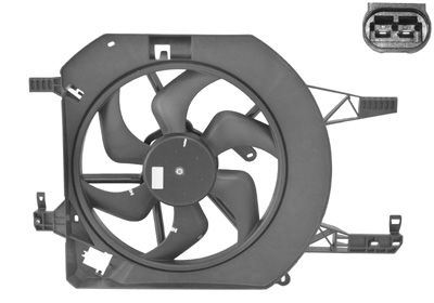 Ventilátor chladenia motora VAN WEZEL 4394746