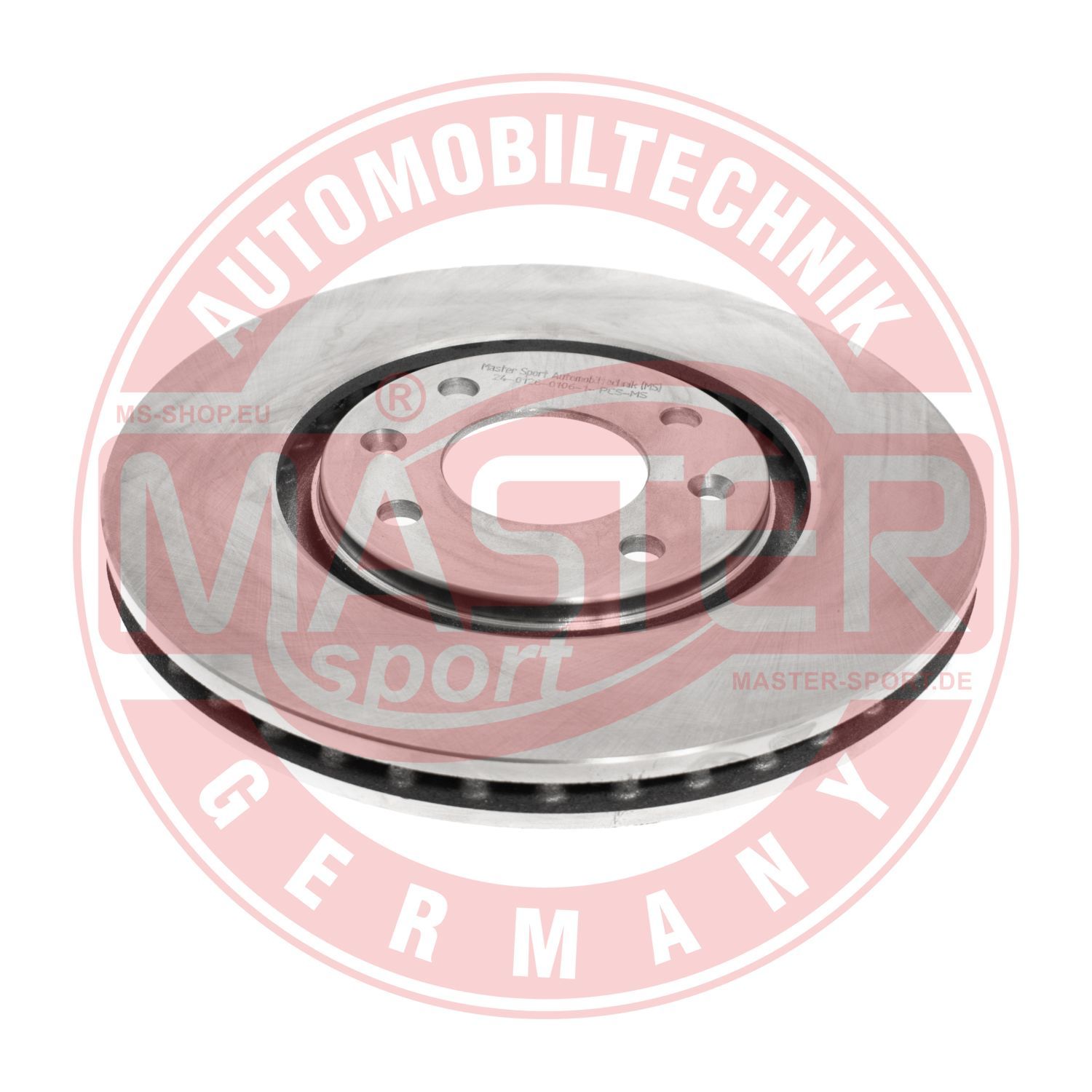 Tarcza hamulcowa MASTER-SPORT GERMANY 24012601061-PCS-MS
