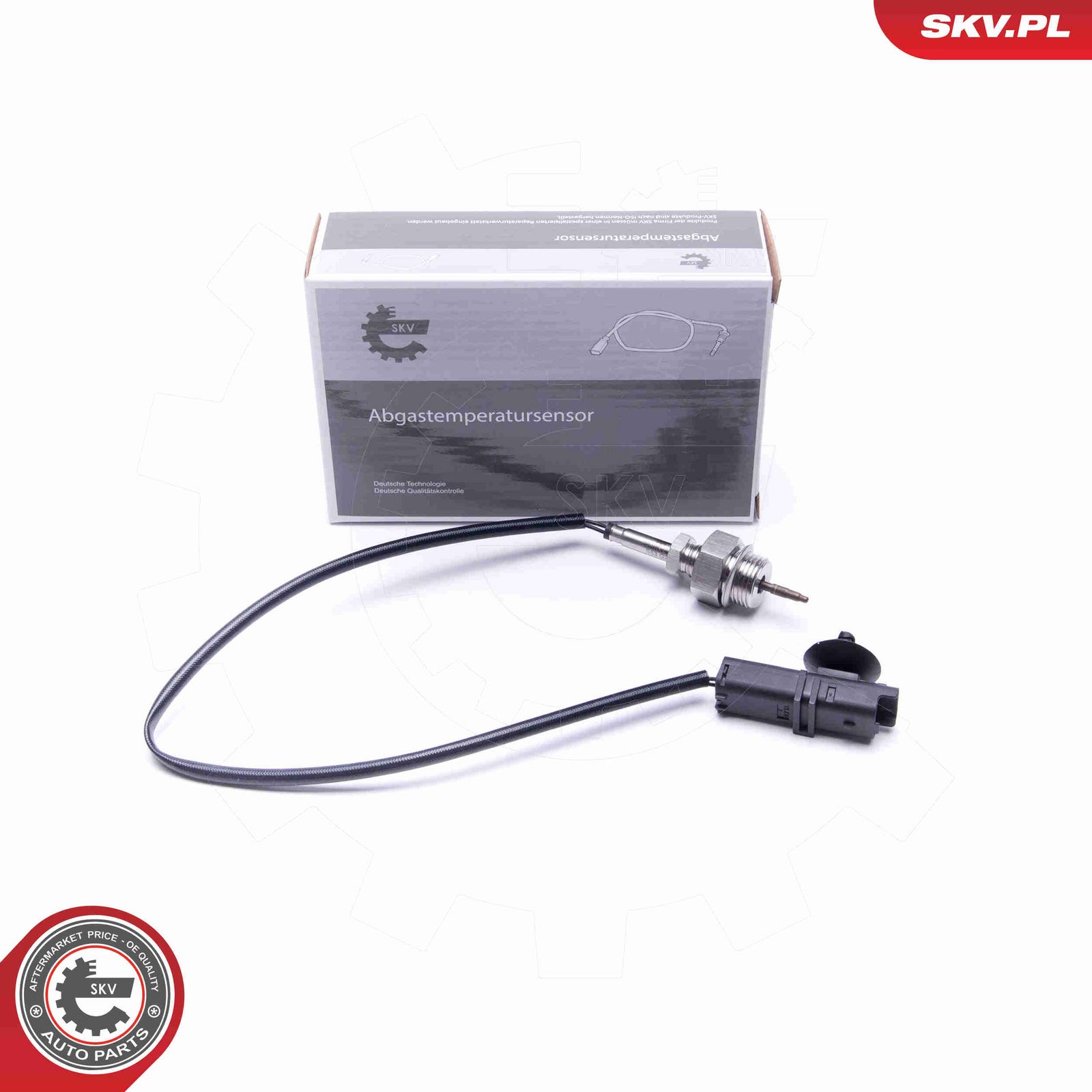 Датчик, температура выхлопных газов