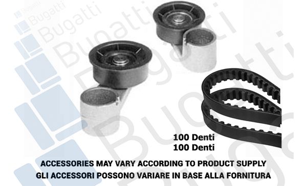Zestaw paska rozrządu BUGATTI BKCD0203