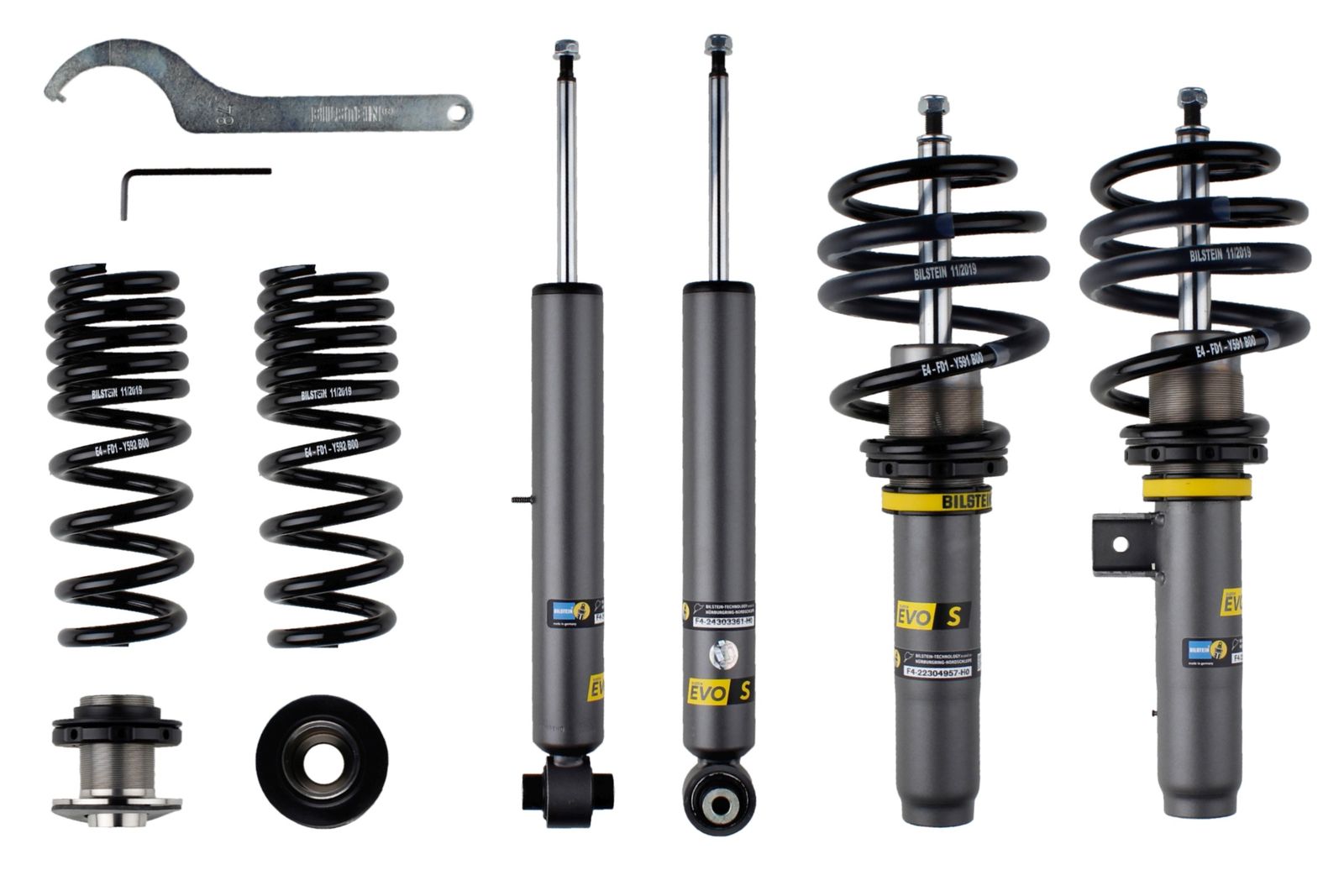 Zestaw zawieszenia, sprężyny śrubowe / amortyzatory BILSTEIN 47-304932