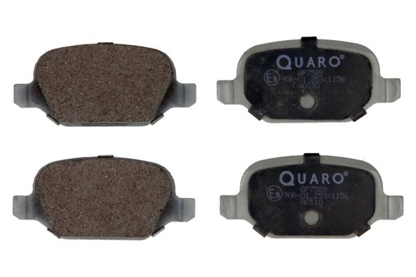 Sada brzdových platničiek kotúčovej brzdy QUARO QP7589