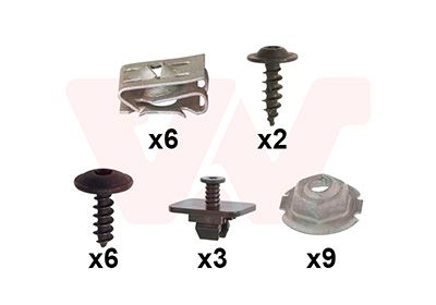 Set montaj, bara protectie VAN WEZEL 5711793