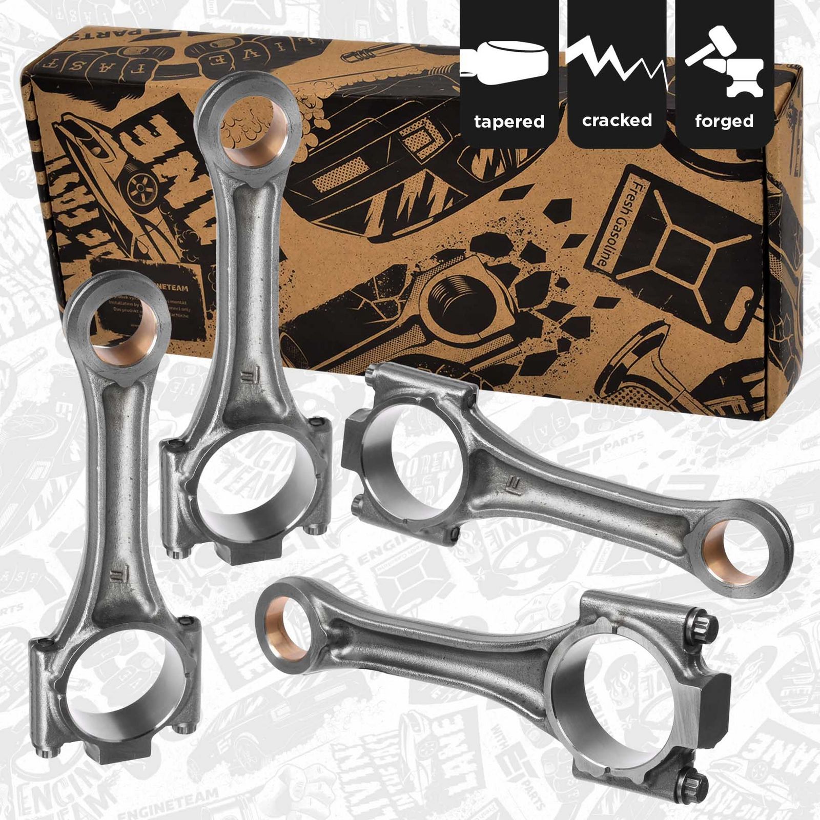 Set biele ET ENGINETEAM boxET – service kit OM0043VR1