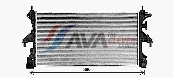 Радиатор, охлаждение двигателя