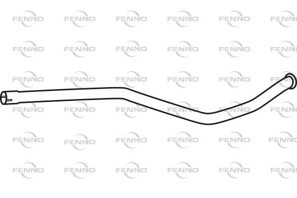 Rura wydechowa FENNO P4689