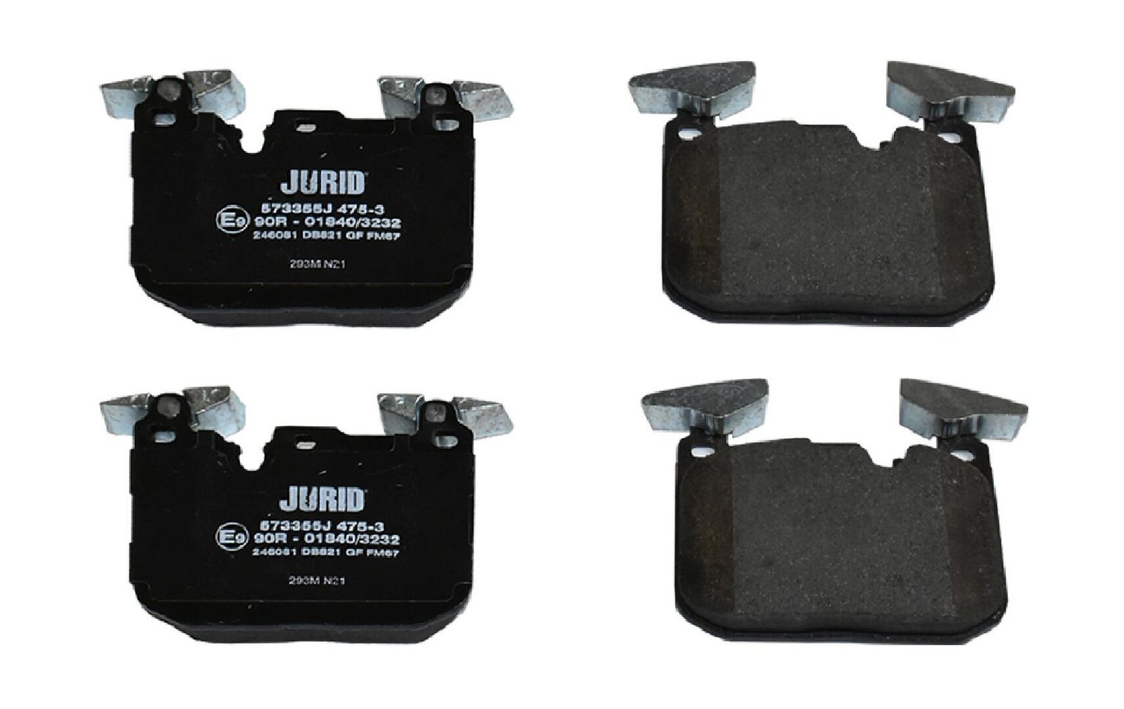 Комплект тормозных колодок, дисковый тормоз