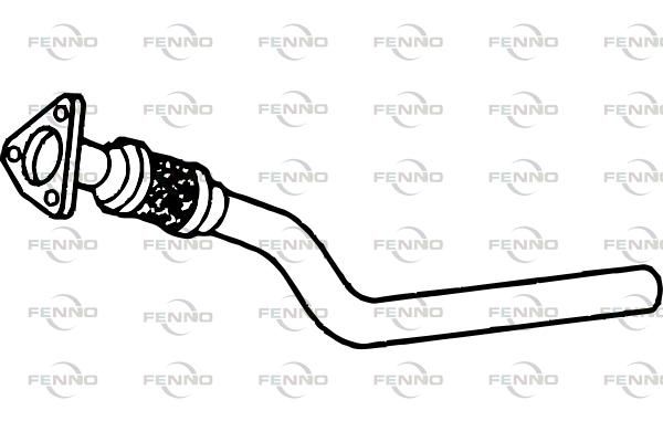 Rura wydechowa FENNO P5105