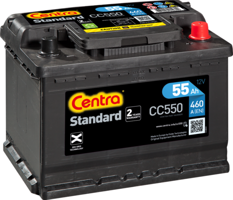 startovací baterie CENTRA CC550