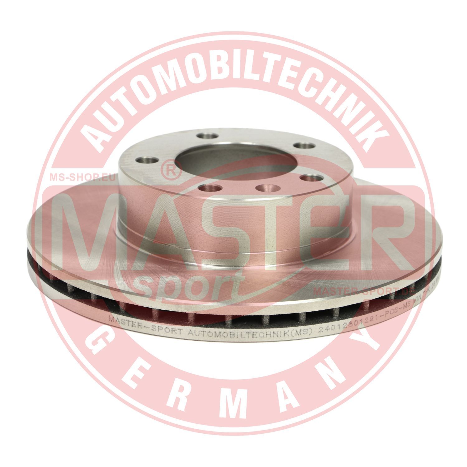 Tarcza hamulcowa MASTER-SPORT GERMANY 24012801291-PCS-MS