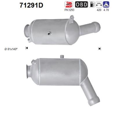 Katalizator AS 71291D