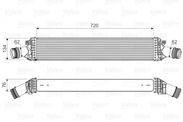 Chladič turba VALEO 818654