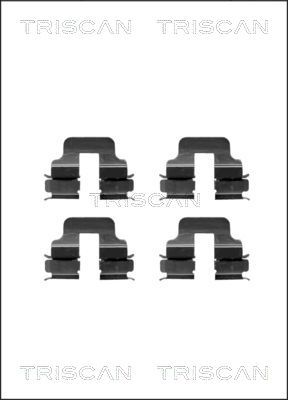 Zestaw akcesoriów, klocki hamulcowe TRISCAN 8105 231586