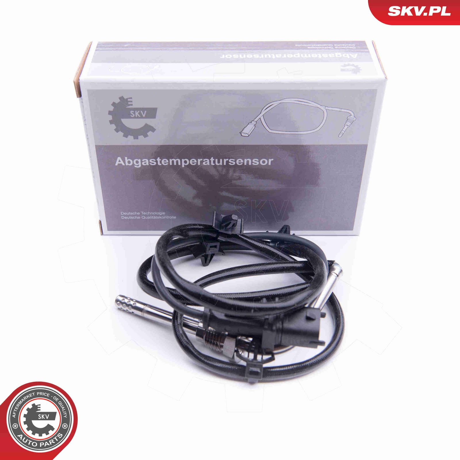 Датчик, температура выхлопных газов