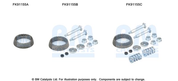 Zestaw montażowy, katalizator BM CATALYSTS FK91155