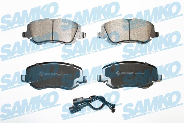 Sada brzdových destiček, kotoučová brzda SAMKO 5SP842