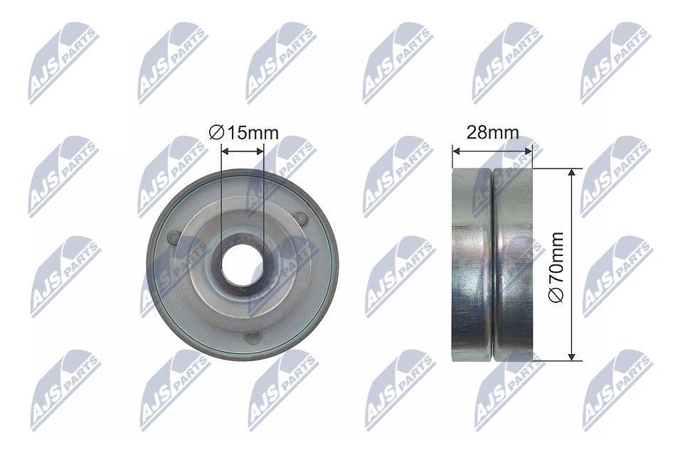 Ķīļrievu siksnu komplekts