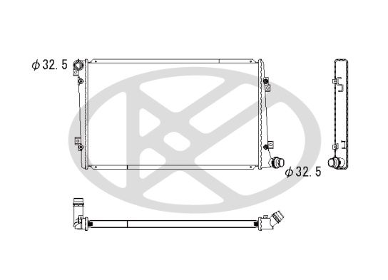 Radiator, racire motor KOYORAD PL442472