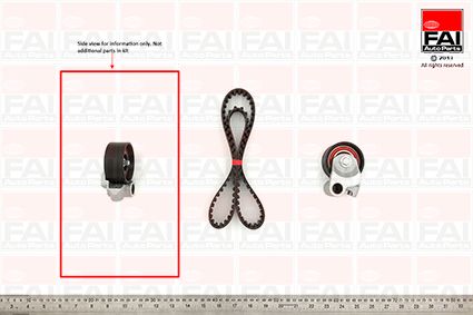 Zestaw paska rozrządu FAI AUTOPARTS TBK450