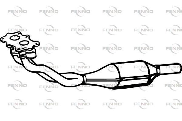 Katalizator FENNO 1J0254507DX