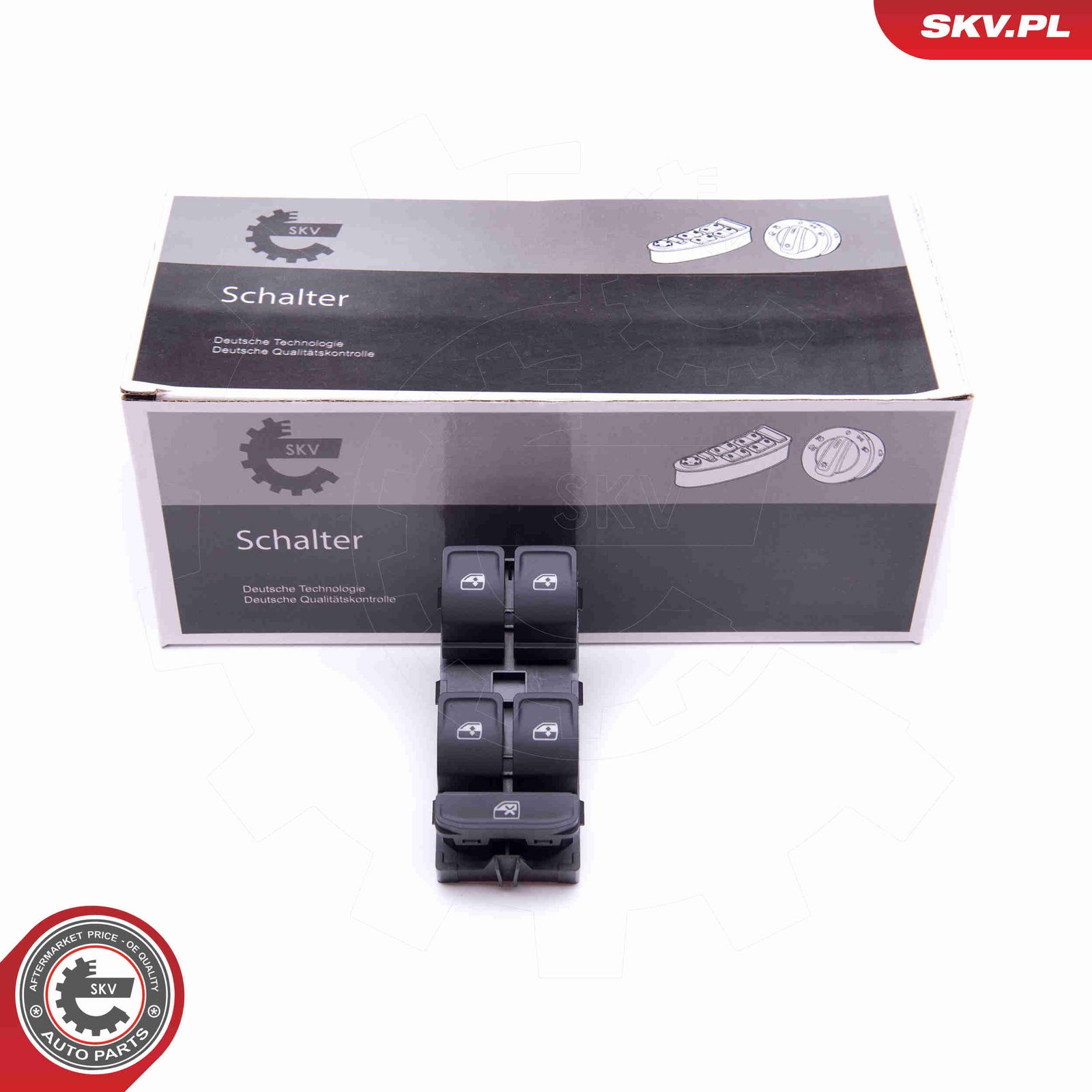 Slēdzis, Stikla pacēlājmehānisms