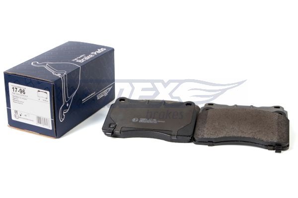 Levně Sada brzdových destiček, kotoučová brzda TOMEX Brakes 17-96