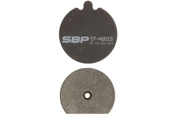 set placute frana,frana disc SBP 07-AG015