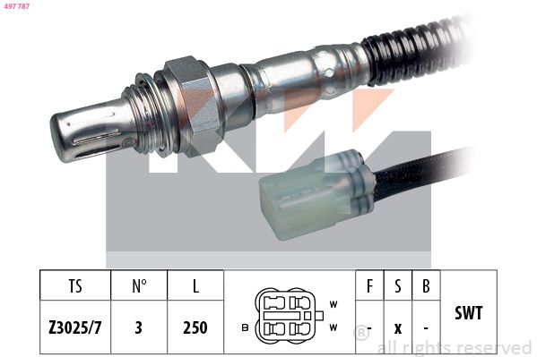 Sonda lambda KW 497 787