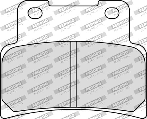 Zestaw klocków hamulcowych, hamulce tarczowe FERODO RACING FDB2216CP1