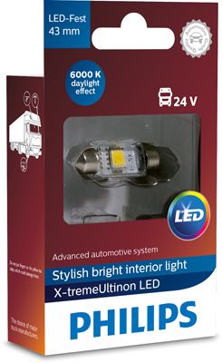 LED XTteme Ultinon 6000K 24V 1W X1 24V 1