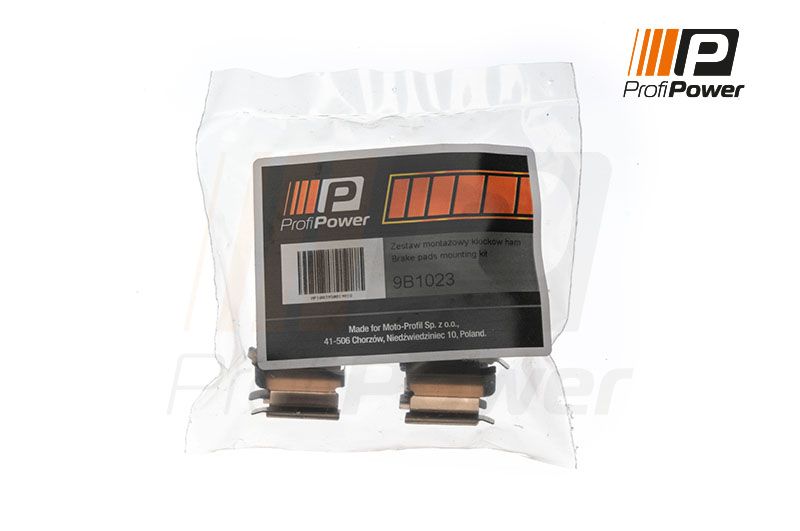 Zestaw akcesoriów, klocki hamulcowe PROFIPOWER 9B1023