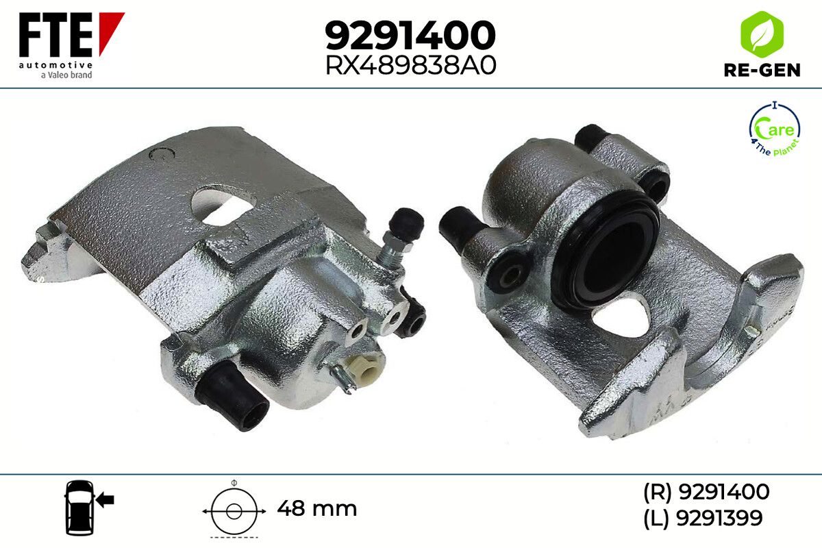Etrier frana FTE 9291400