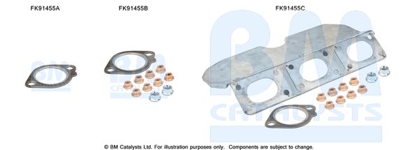 Zestaw montażowy, katalizator BM CATALYSTS FK91455