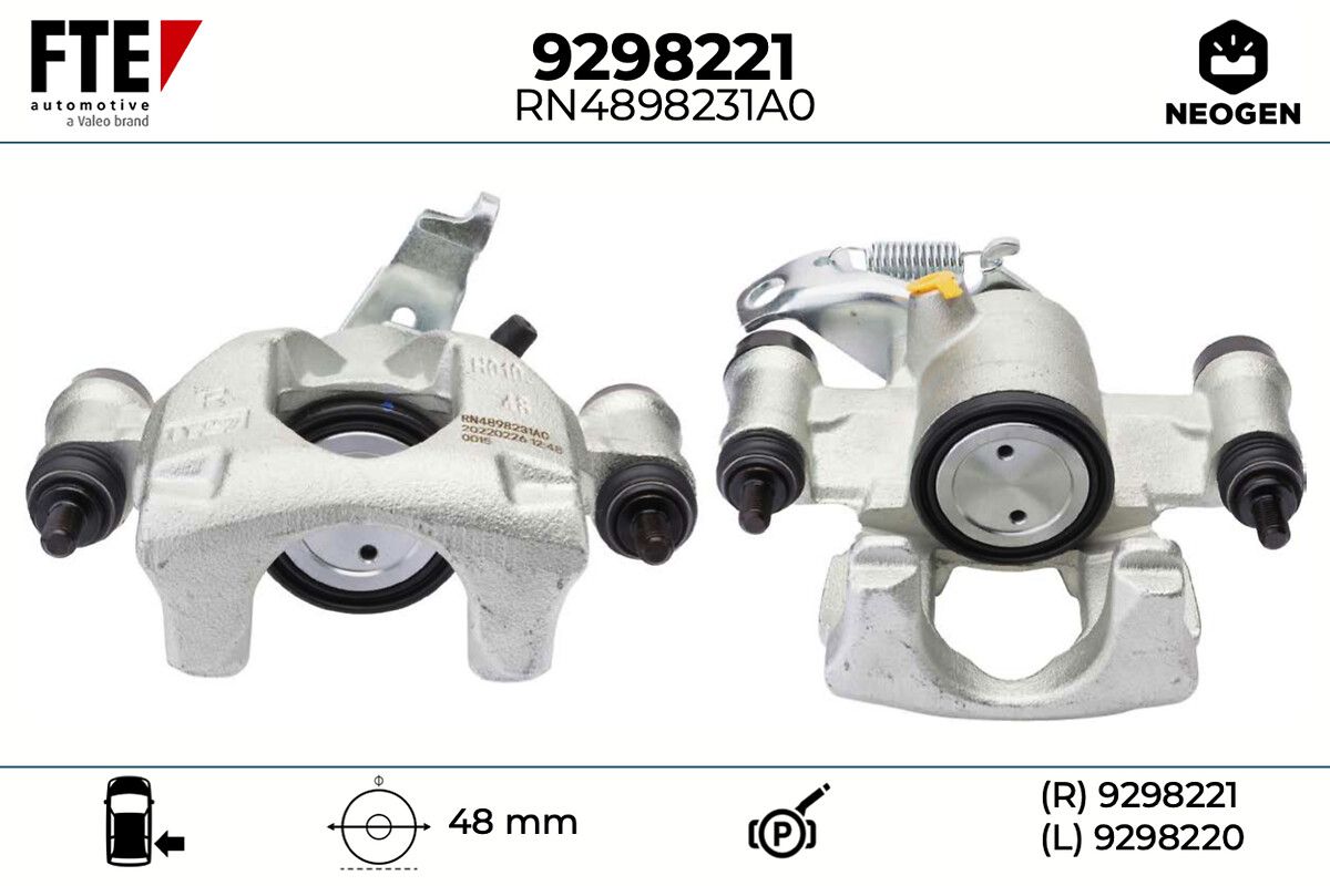 Etrier frana FTE NEOGEN 9298221
